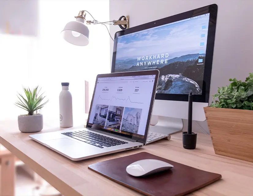 Multiple devices showing a responsive website of essential website pages needed for every business.